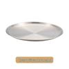 Stainless Steel Light Luxury Round Snack Plate