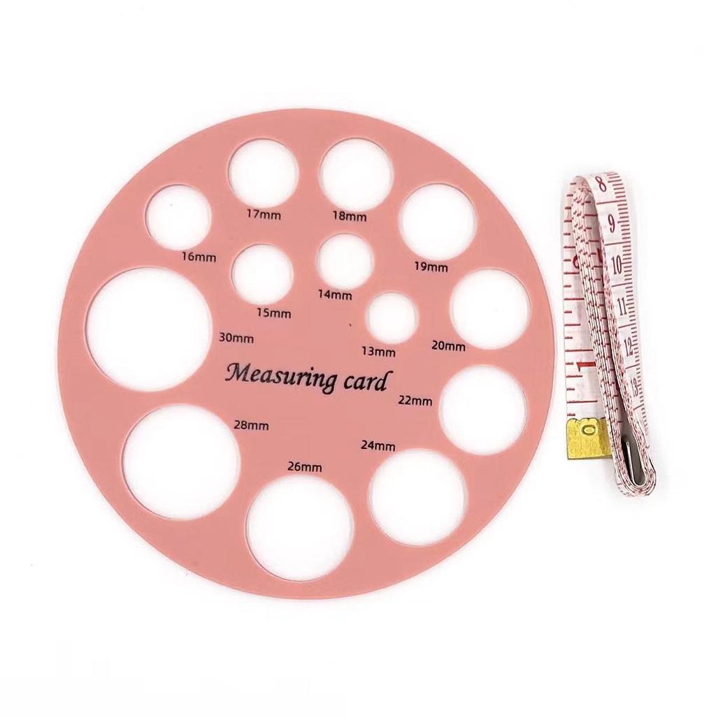 Pacifier & Breast Measurement Tool - Food-Grade Silicone Ruler Fakarun