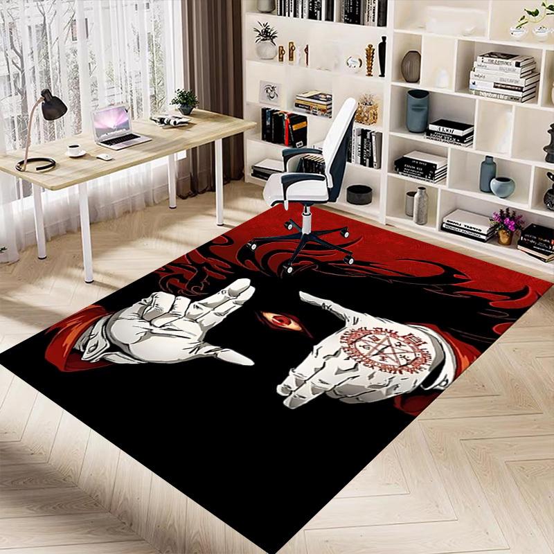 1pc Sorcery Magic Carpet Anti Slip Polyester Floor Mat for office.Bedroom