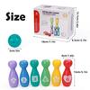 Kids' Interactive Digital Bowling Set for Ages 3+ - Indoor Parent-Child Educational Sports Toy