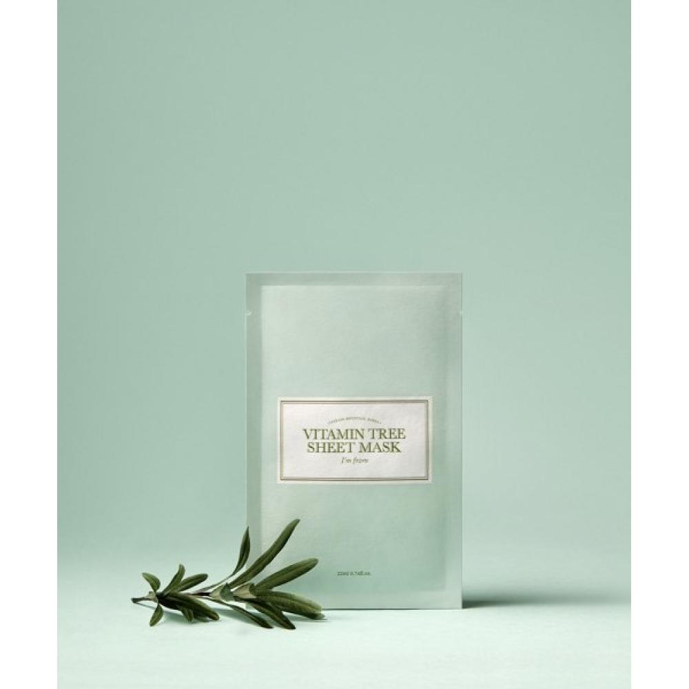 Imfrom Vitamin Tree Sheet Mask 5 Sheets 22ml FREE