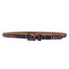 Grunge Waist Belt Jeans Belt PU Belt Casual Ceinture Punk Crystal Buckle Modern Belt Street Dance Accessories
