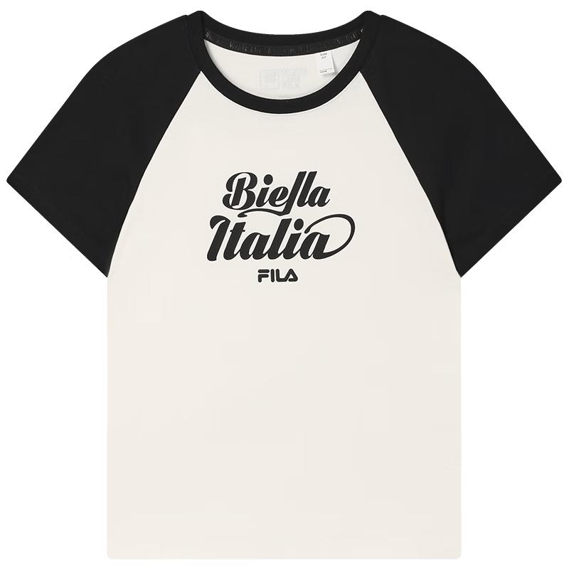 FILA Women s Yang Mi Collection Colorblock Raglan Short Sleeve T-Shirt S