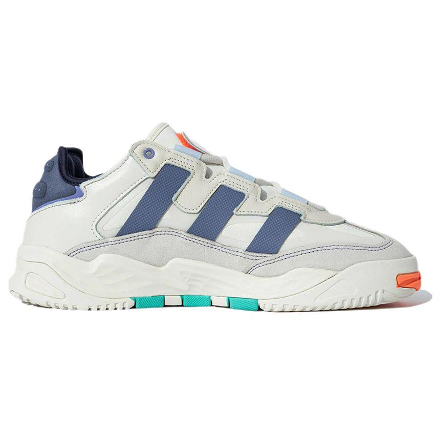 Adidas Originals Niteball 1.0 Classic Sports Retro Slip-Resistant Durable Mid-Top Lifestyle Casual Shoes Unisex Sneakers Off-White ID4087