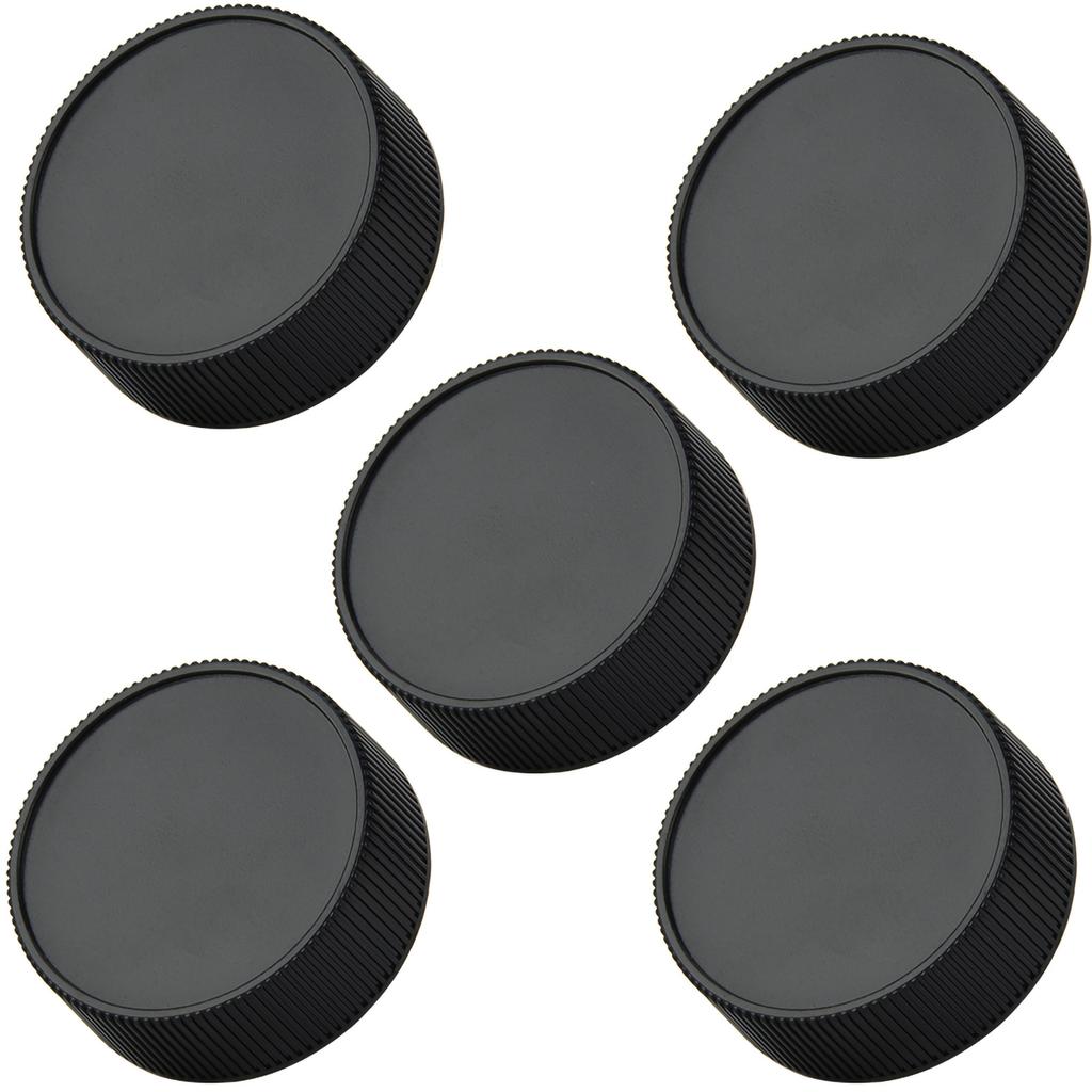 5Pcs Durable Plastic Rear Lens Cap Protective Cover Fits for Leica M M6 7 8 LM Camera