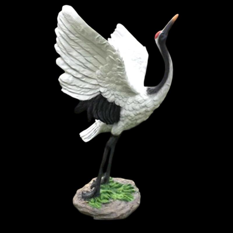KESSZAL Outdoor Flying Crane Garden Statue