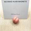 Matte Metall Hijab Schal Magnet Kein Haken Muslimische Frauen Magnetische Hijab Pins Islamische Pinless Sicherheit Kopftuch Broschen Zubehör