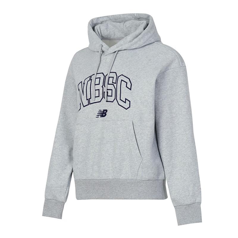 New Balance Sweatshirt Women s Gray NCE32182-MGR M