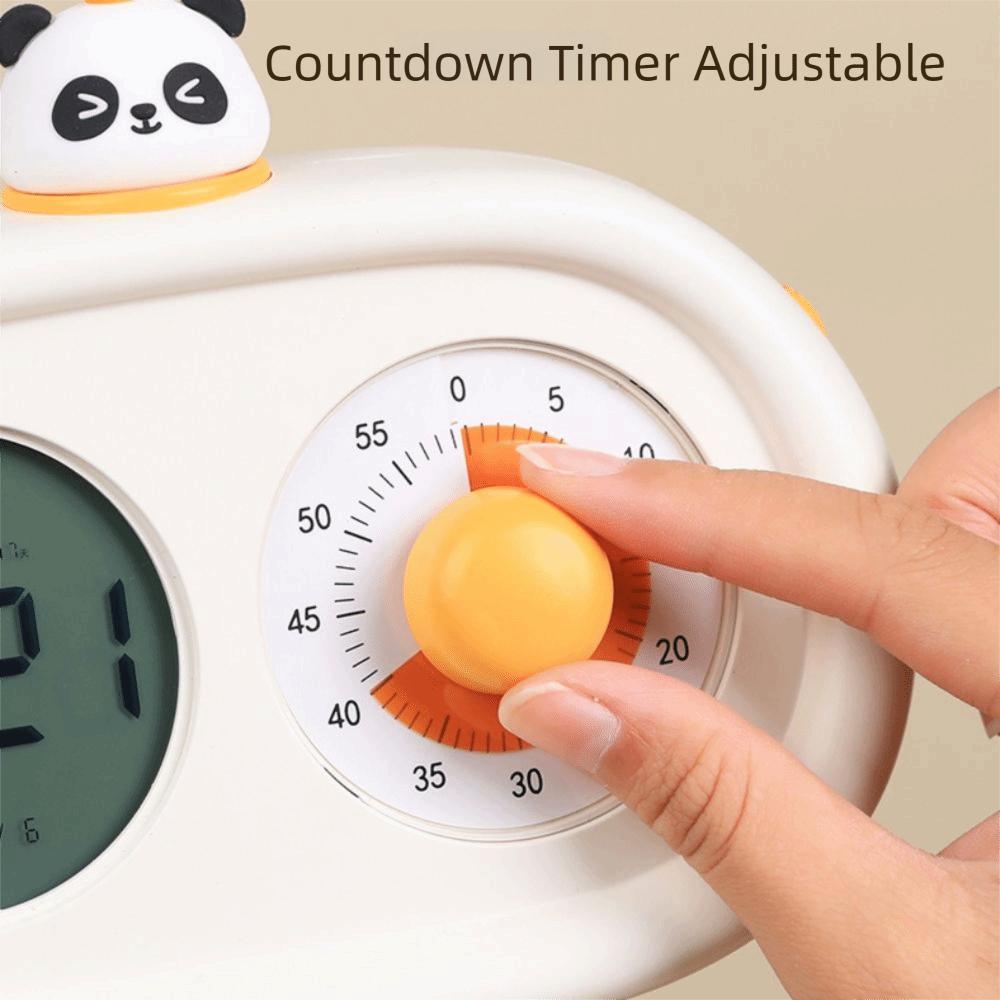 Dual Screen Time Manager Multi Functional Visual Timer New Alarm Clock Student Time Management