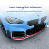 BMW Model Front Lip Splitter Corner Covers Body Kit Spoiler for Customization
