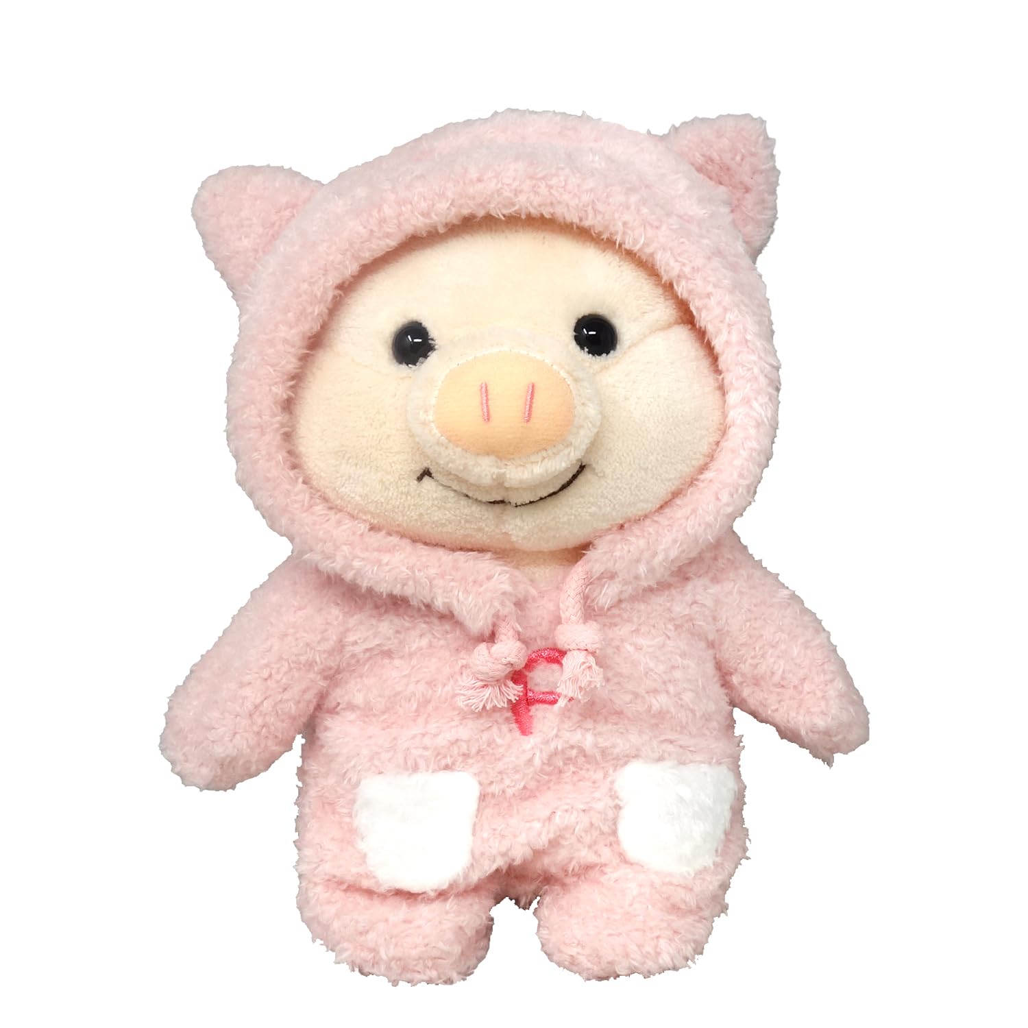 

Naitou Design Pooton Plush Toy S Kigurumi Pajamas Height when sitting: approx. 18cm