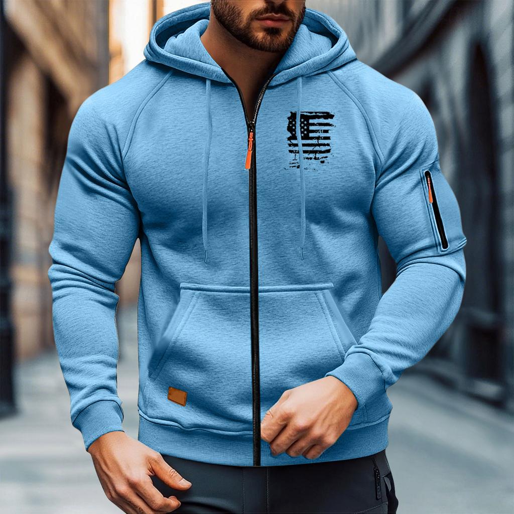 Hooded Sports Tracksuit Unisex Running Outfits Long Sleeve Pullover Hoodies Sweatshirt