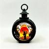 Halloween LED Candle Lantern, Portable Glowing Pumpkin Skull Light Party Decor Gift