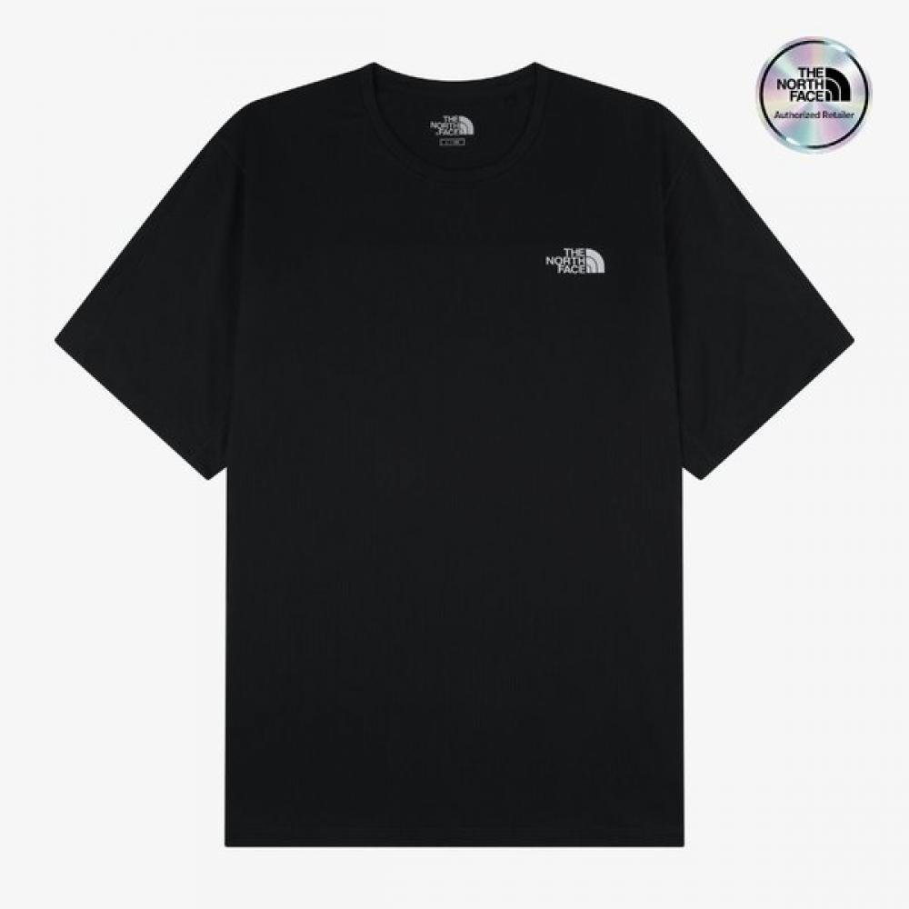 The North Face Power On Short Sleeve Tee Black Nt7us14j