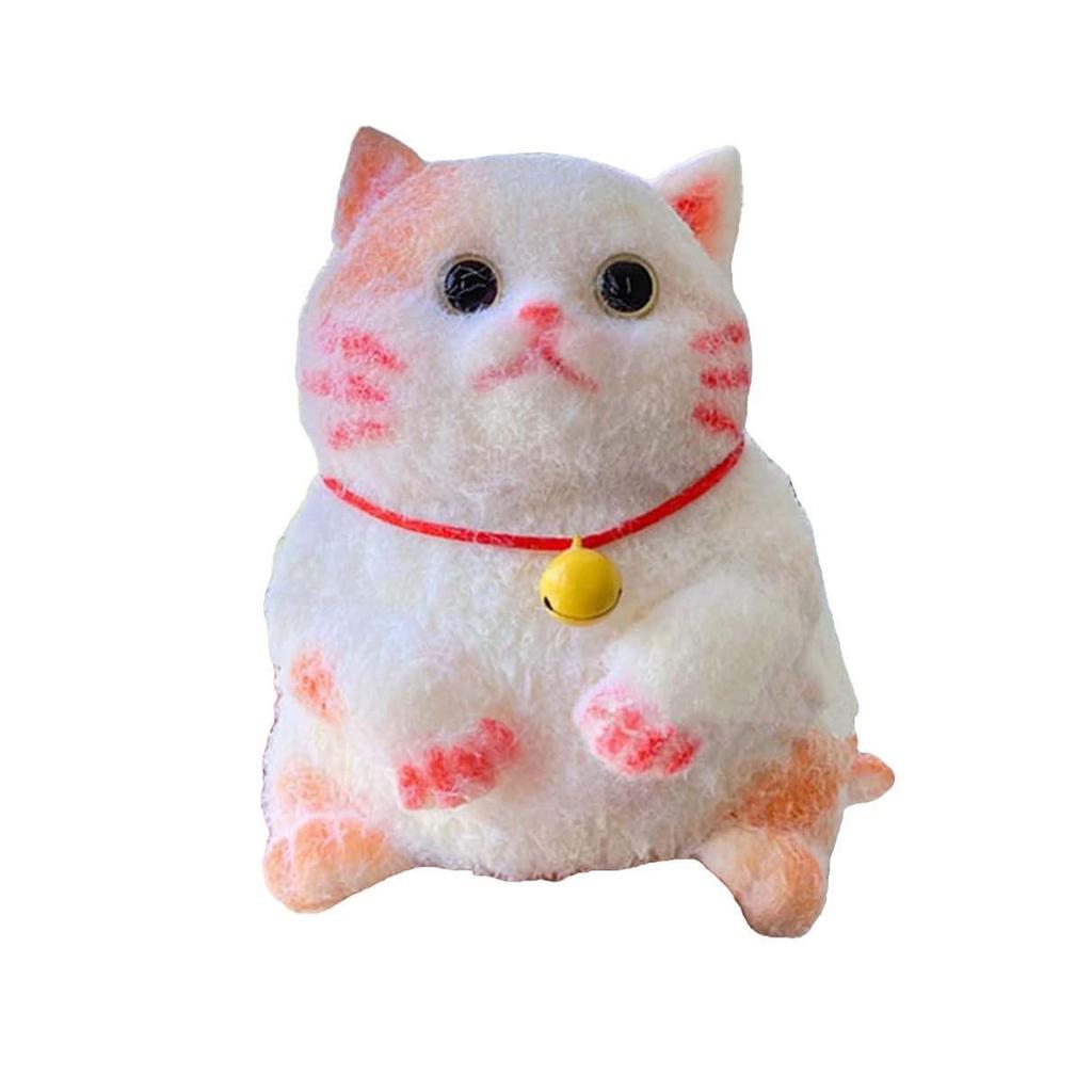 Taba Süße Dicke Katze Orange Katze Plüsch Weich Klebrig Mädchen Kinder Geburtstagsgeschenk Fidget Spielzeug Haustier Ornamente Geschenke