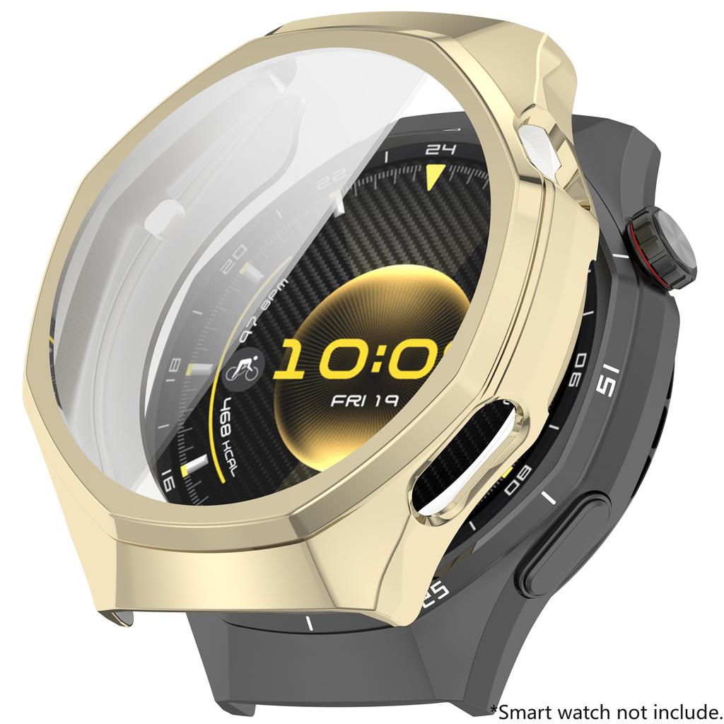 PC Case +Tempered Glass for Huawei Watch GT6 46mm Full Cover Screen Protector Bumper for Watch GT6 46mm Protective Accessores