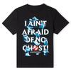 Official Ghostbusters I Ain't Afraid Of No Ghost T-shirt Tops Tee - Black
