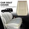 Car Passenger Side Bottom Seat Cover Breathable Microfiber Leather Interior Trim Cover For Ford Expedition 2007-2014 Accessories