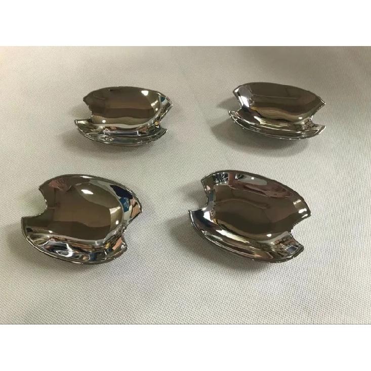 For Honda Freed 2017 2018  ABS Chrome Car Side Door Handle Cover Bowl Frame Trims Decoration Sticker Car-Styling Accessories