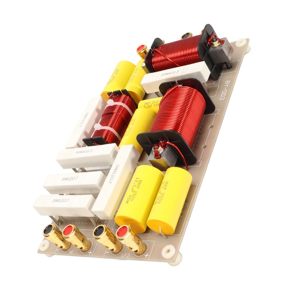 3 Way Crossover Filters Professional 800W Treble Bass Frequency Divider for Stage Speaker