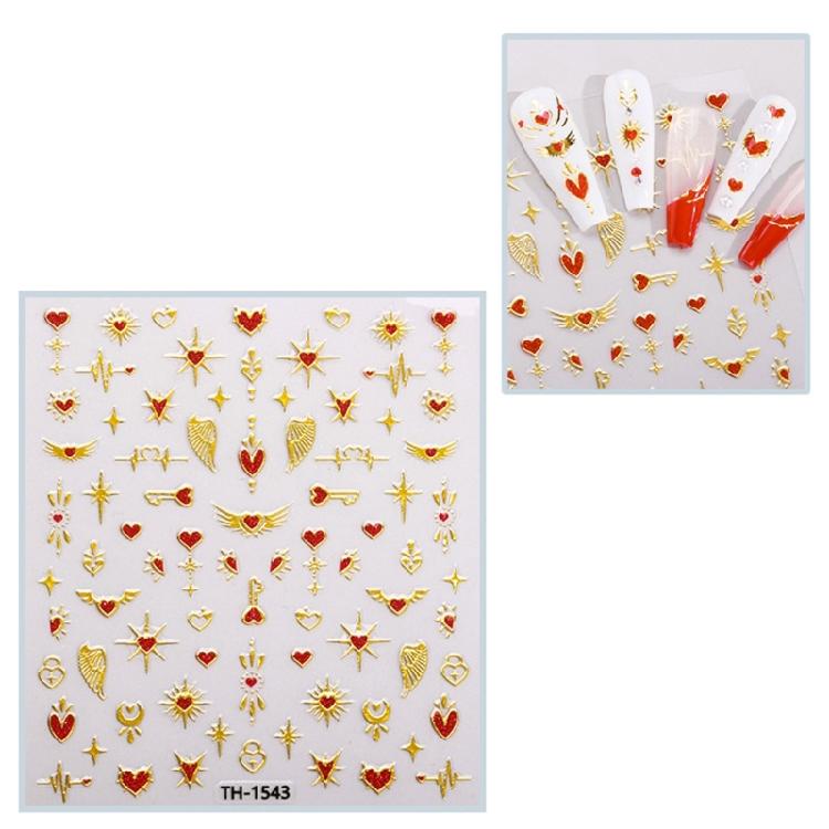 1 Sheet Spring Festival Nail Art Stickers for Women and Girls Traditional Chinese Designs Spring Festival Nail Decals