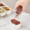 Divided Storage Box Seasoning Box Refrigerator Fresh-Keeping Box
