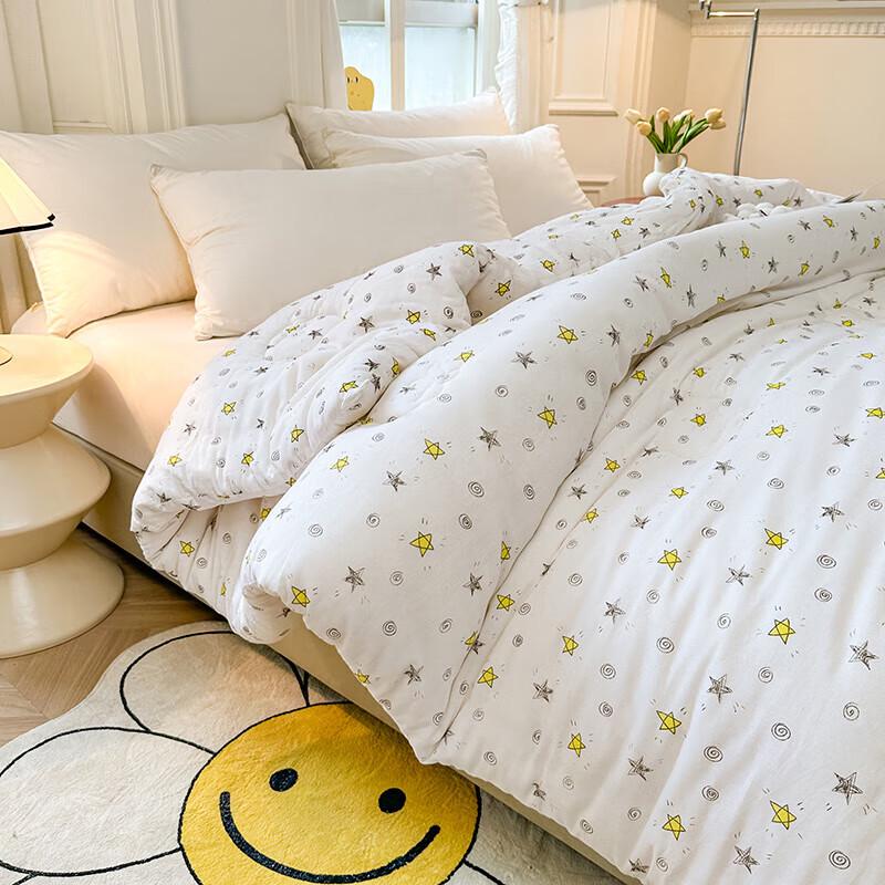 Jieliya Reine Baumwolle Winterdecke