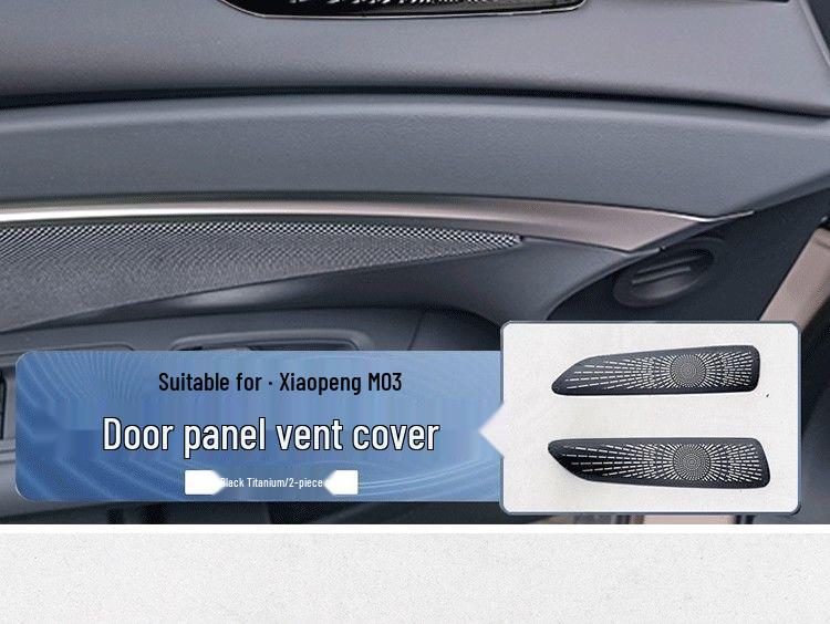 XPeng MONA M03 Car Door Vent Covers: Customized Interior Protection Accessories.
