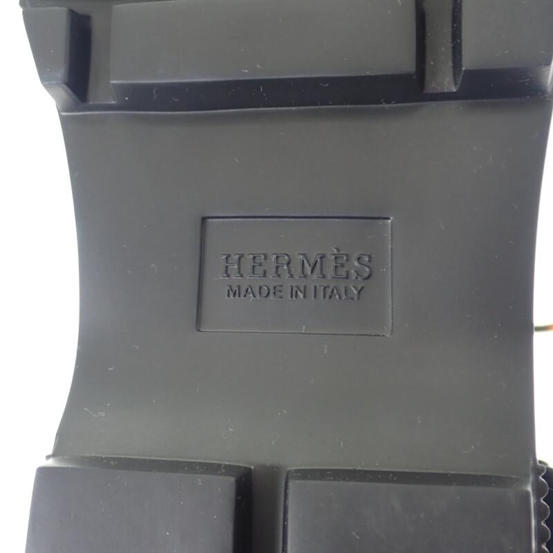 HERMES  H242072Z02380 38  Boots Black Calfskin Women