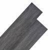 Floor Planks 18 Pcs Black and White 5.26 M² PVC