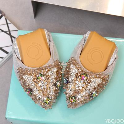 Modedesign Dam Ballerinaskor Dam Loafers Vår Höst Vardagliga Slip On Dam Ballerinaskor Plus Storlek 34-45