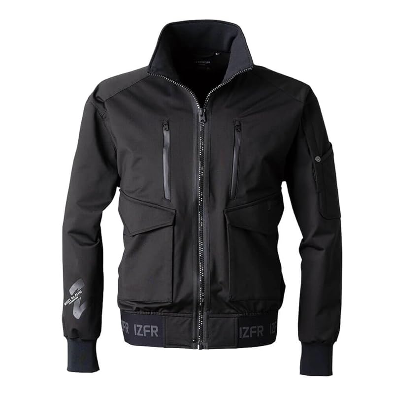 

[Eyes Frontier] heavy jersey stretch work jacket 5110 men s LL 5 black