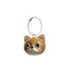 1Pc Memorial Bottle Transparent Cat Head Shape DIY Plastic Cute Pet Hair Keepsake Box Cat Fur Storage Container Pet Lovers Gift