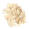 100pcs With Holes Wooden Gift Tags 2.6 x 0.5 Inch Blank Wood Hanging Tags  DIY Crafts