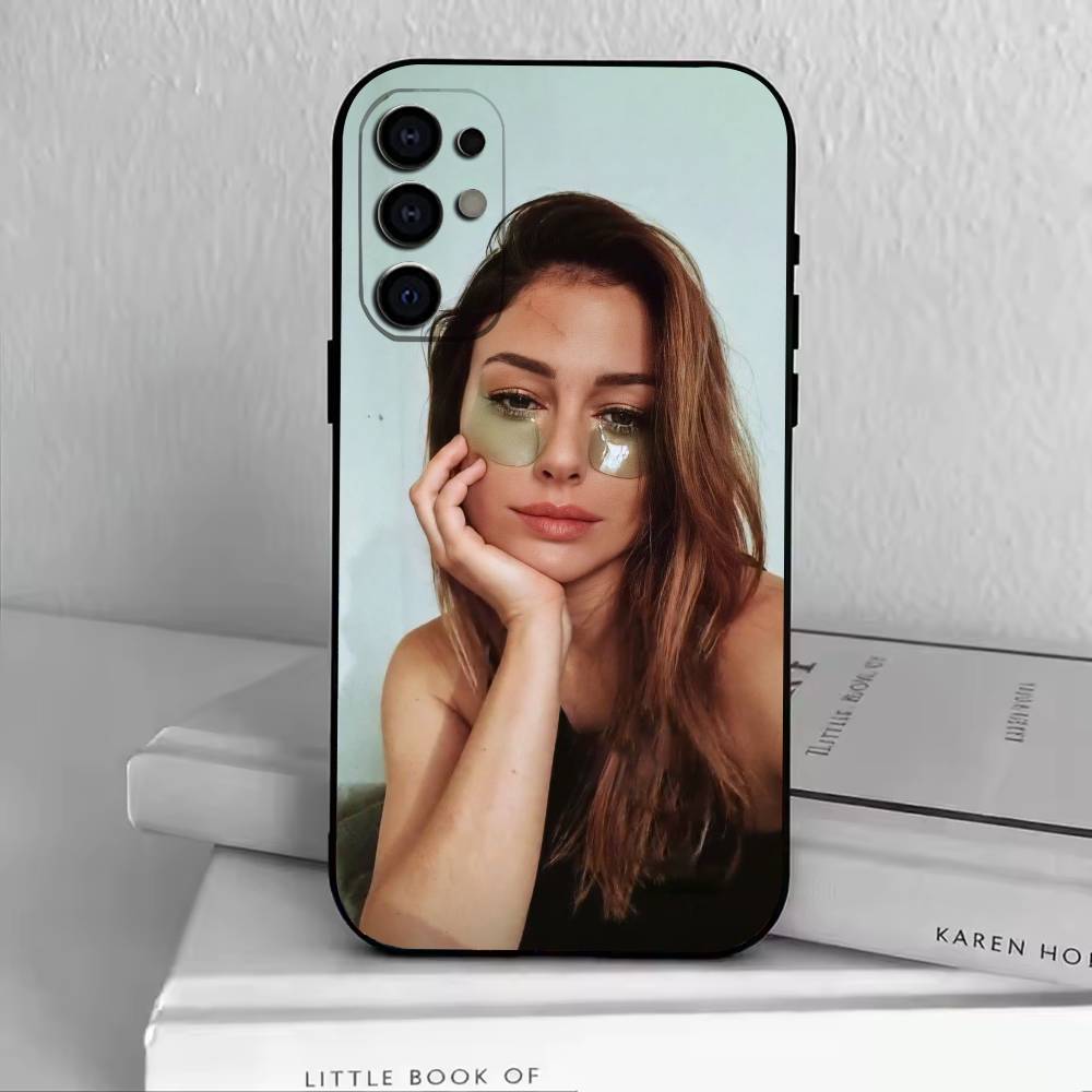 

Actor B-Blanca Suarez Phone Case Black Silicone Soft For Samsung S25,S24,S21,S22,S23,S30,Ultra,S20,Plus,Fe,Lite Samsung S26ULTRA