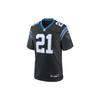 Maillot de Football de Jeu NFL Col V Ajusté Manches Courtes T-Shirt Homme Hauts Noir 67NM02PG9DF-SZ0