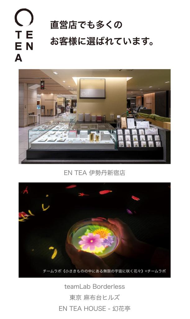 EN TEA Bottle + Cold Brew Green Tea Bags (7 Tea Bags) Set, Made in Japan, Brews in 30 Seconds