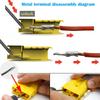 CESFONJER 120A Connector Quick Connect Modular Power Connector Quick Disconnect for Car, Motorhome,