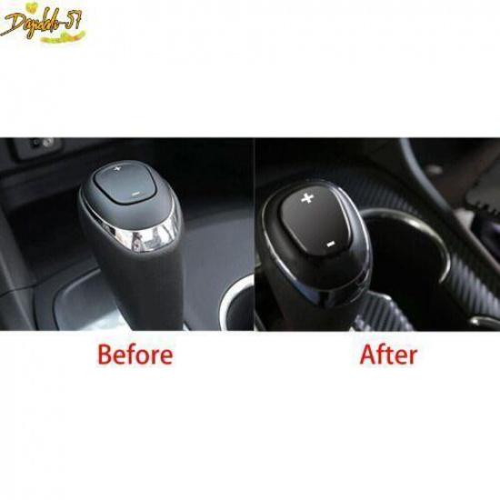 Fits For Chevrolet Cruze 2017-2018 Black Console Gear Shift Knob Cover Trim New