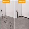 1PC 1/3meters PVC Floor Cable Protector Self Adhesive Wire Cover Flexible Cable Duct Cord Hider For Home Office Desk TV Computer