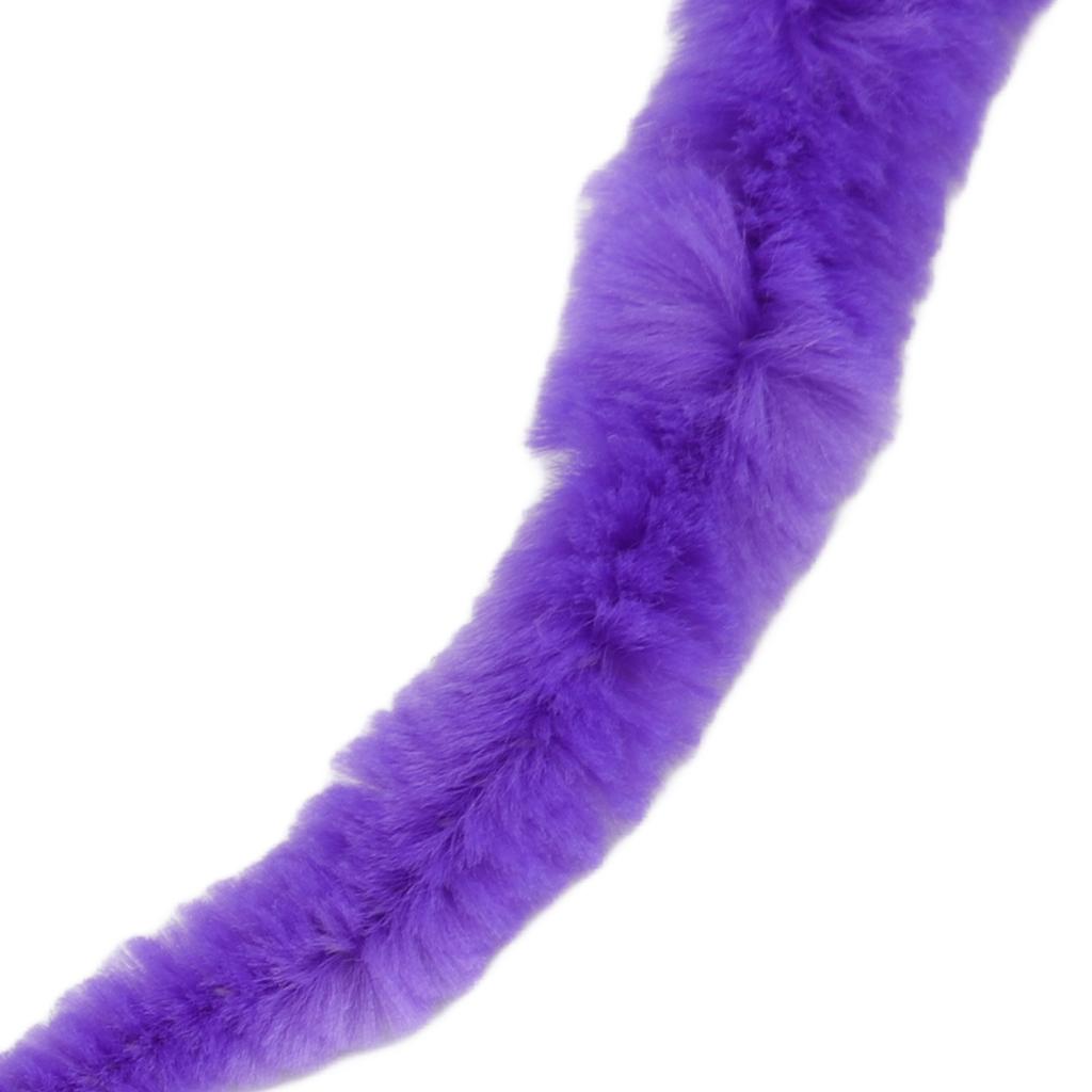 20 Pcs Furry Worm   Plush Material Cute     Compact Portable Fuzzy Worms for Party