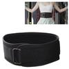 Weight Lifting Belt Breathable Comfortable Regulable Design EVA Nylon Fitness Weight Lifting Support Belt for Men Women Black L