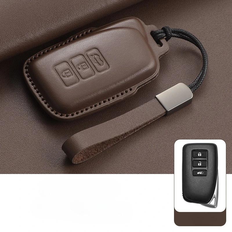 Leather Car Key Cover for Lexus NX ES UX US RC LX GX IS RX 200 250h 350h LS 450h 260h 300h UX20