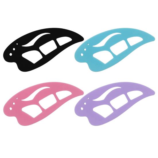 Silicone Eyeliner Stencil Eyeshadow Guide Reusable Makeup Tool for Precise Winged