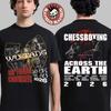Wu Tang Clan The Final Chamber 2026 Tour Merch Chessboxing Across The Earth International T-Shirt