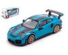 Bhurago Porsche 911 Gt2 Rs (Blue) 1/43 Scale Diecast Model Car [Imported]