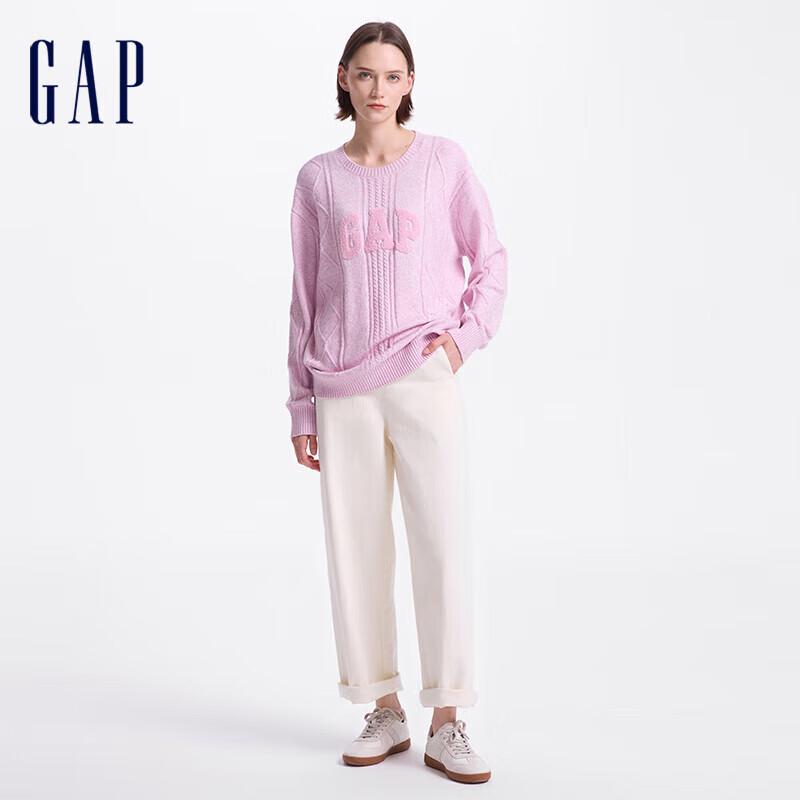 Gap Women's Logo Cable Knit Sweater