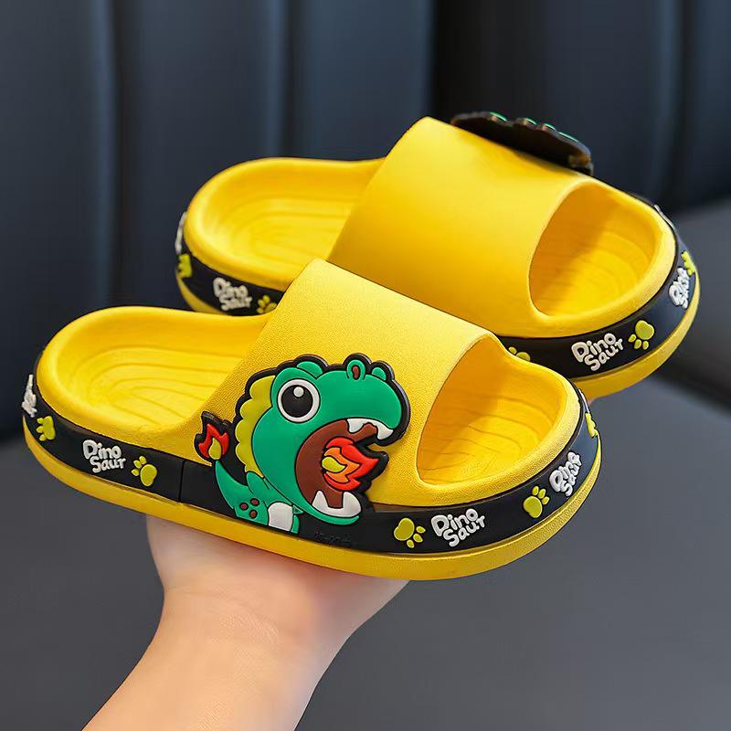 Summer Cartoon Kids' Slippers: Cute, Non-Slip Indoor Footwear for Boys & Girls