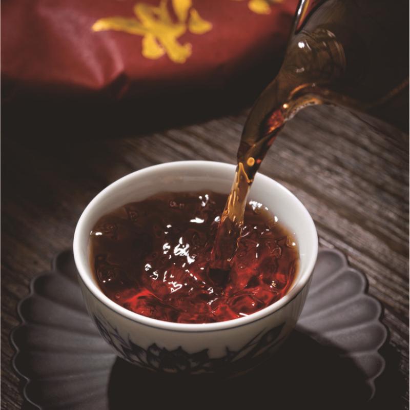 357г Юньнаньский спелый чай Пуэр Зеленый чай Исландский чай Учжай Пуэр Готовый чайный — фото 6