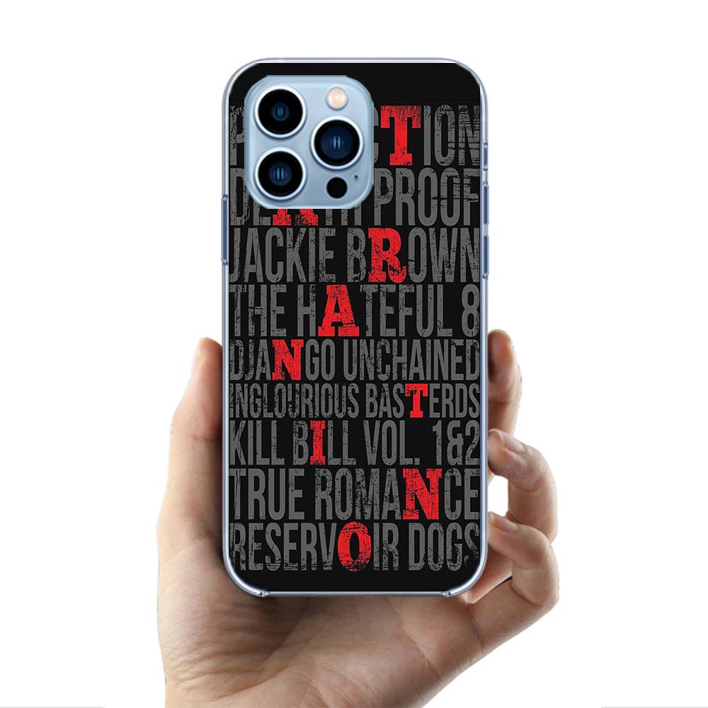 

Written And Directed By Quentin Tarantino Phone Case For iPhone 16 15 17 Pro Max 17Air 16E 14 Plus 13 12 Mini 11 Pro X XS XR App iPhone 15 Pro Max